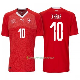 Fußballtrikots Schweiz Xhaka 10 WM 2018 Heimtrikotsatz kaufen